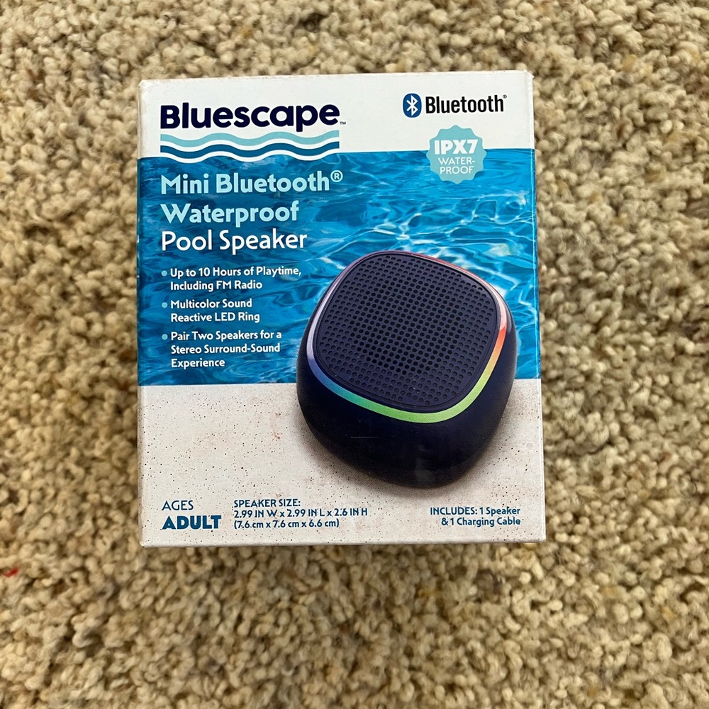 Bluescape Mini Bluetooth Waterproof Pool Speaker